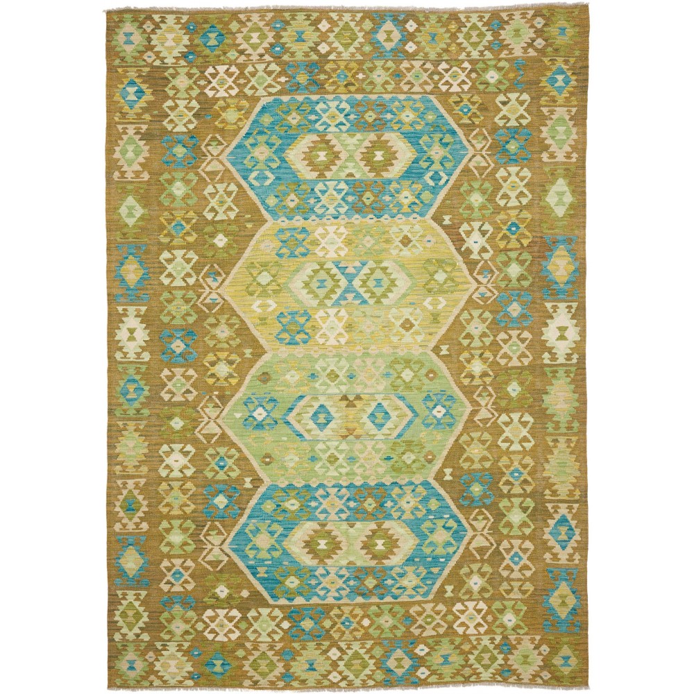 Tappeto Kilim Afghanistan marrone 206x293