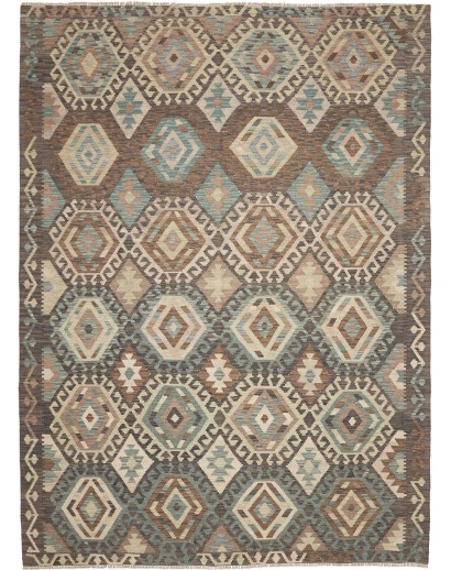 Tappeto Kilim Afghanistan bianco 210x295