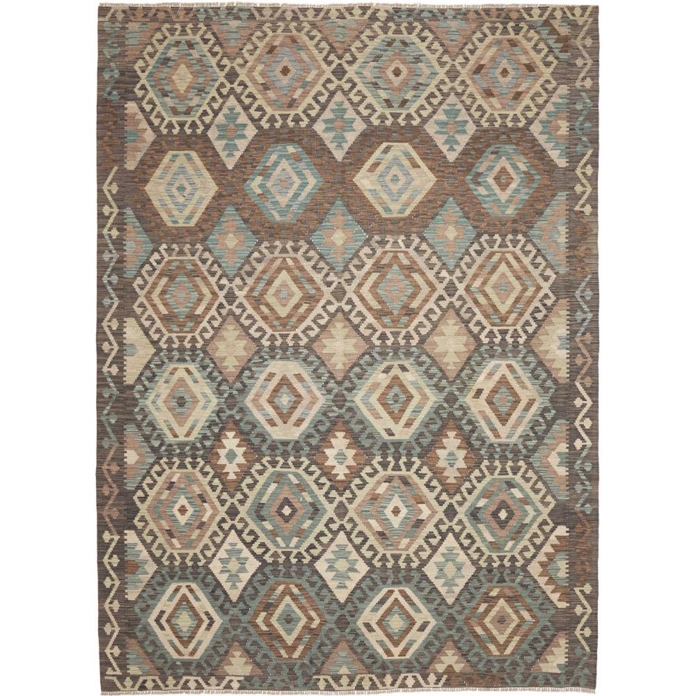 Tappeto Kilim Afghanistan bianco 210x295