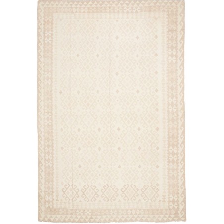 Tappeto Kilim Afghanistan bianco 204x302