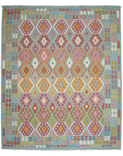 Tappeto Kilim Afghanistan marrone 252x296