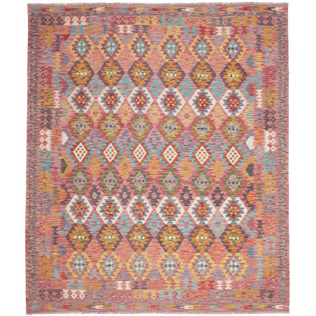 Tappeto Kilim Afghanistan marrone 254x293
