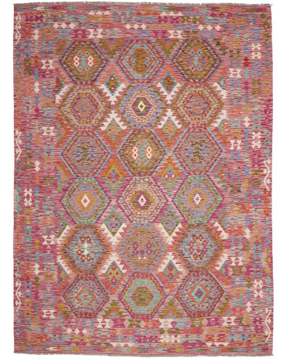 Tappeto Kilim Afghanistan marrone 255x345