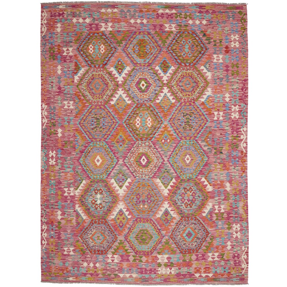 Tappeto Kilim Afghanistan marrone 255x345