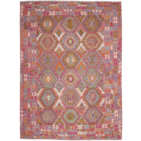 Tappeto Kilim Afghanistan marrone 255x345