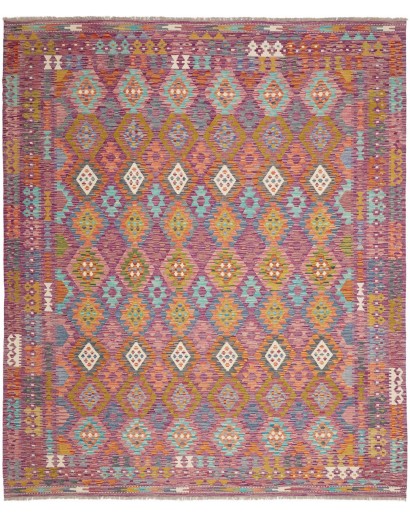 Tappeto Kilim Afghanistan marrone 256x299