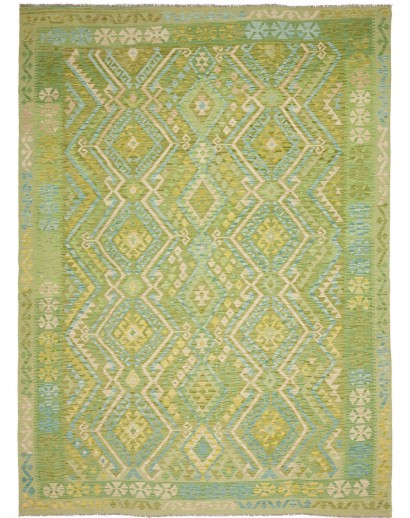 Tappeto Kilim Afghanistan marrone 252x344