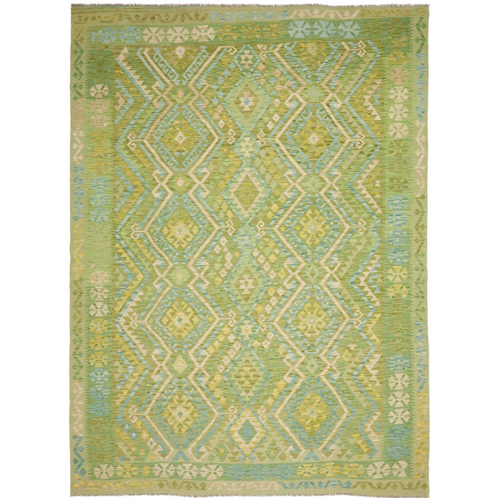 Tappeto Kilim Afghanistan marrone 252x344