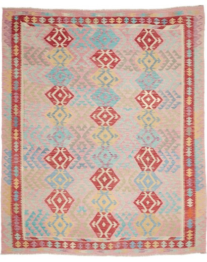 Tappeto Kilim Afghanistan marrone beige 239x288