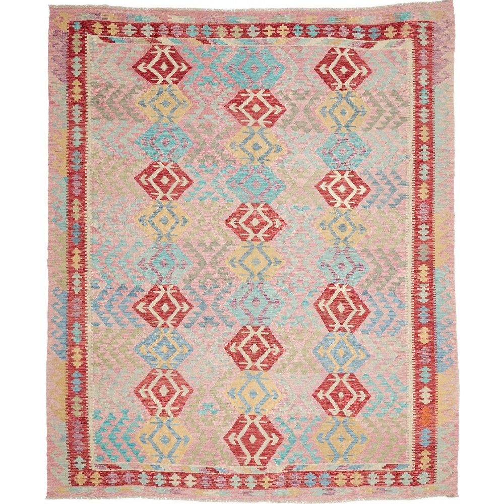 Tappeto Kilim Afghanistan marrone beige 239x288