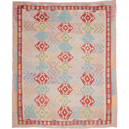 Tappeto Kilim Afghanistan marrone beige 239x288