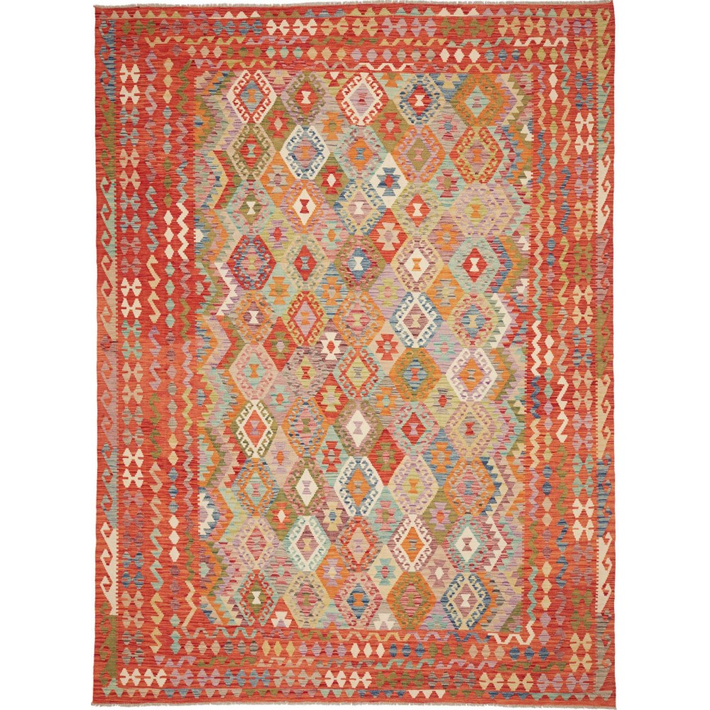 Tappeto Kilim Afghanistan marrone 250x340