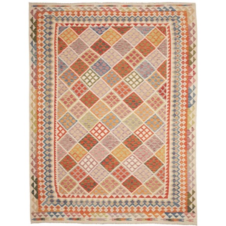 Tappeto Kilim Afghanistan marrone 263x353