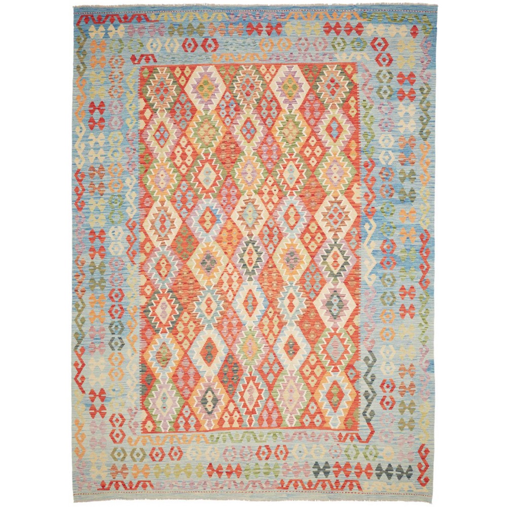 Tappeto Kilim Afghanistan marrone 256x353