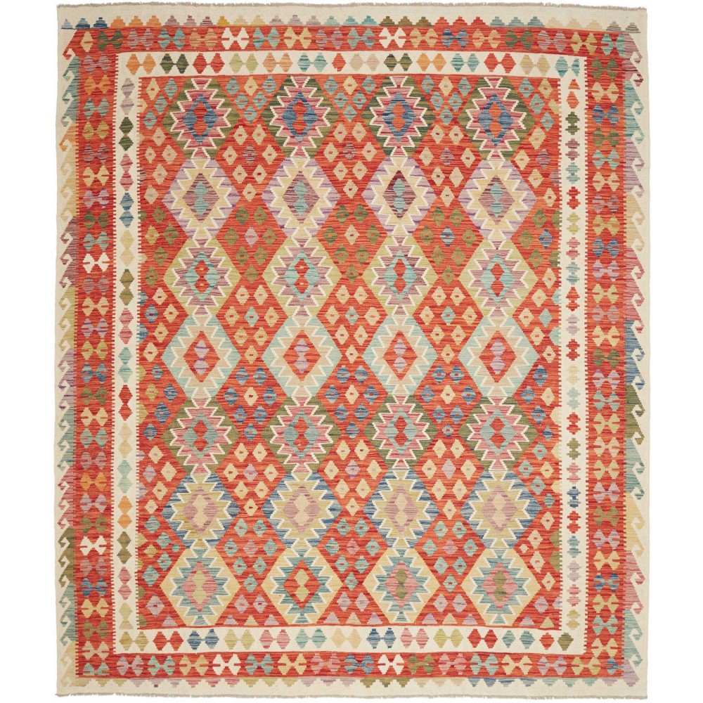 Tappeto Kilim Afghanistan marrone 253x293