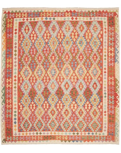 Tappeto Kilim Afghanistan marrone 261x295