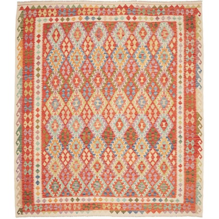 Tappeto Kilim Afghanistan marrone 261x295