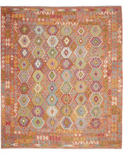 Tappeto Kilim Afghanistan marrone 255x298