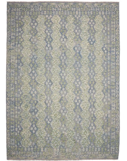 Tappeto Kilim Afghanistan azzurro 259x365