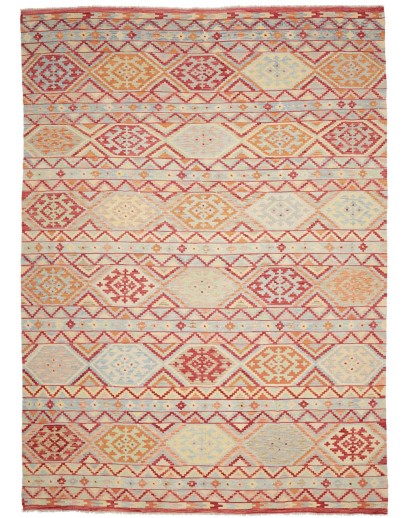 Tappeto Kilim Afghanistan marrone beige 249x341