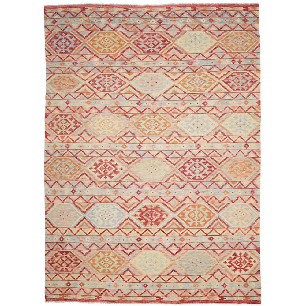 Tappeto Kilim Afghanistan marrone beige 249x341