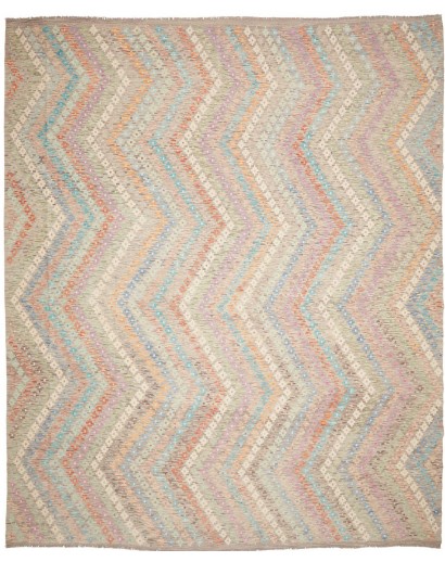 Tappeto Kilim Afghanistan beige marrone 323x390