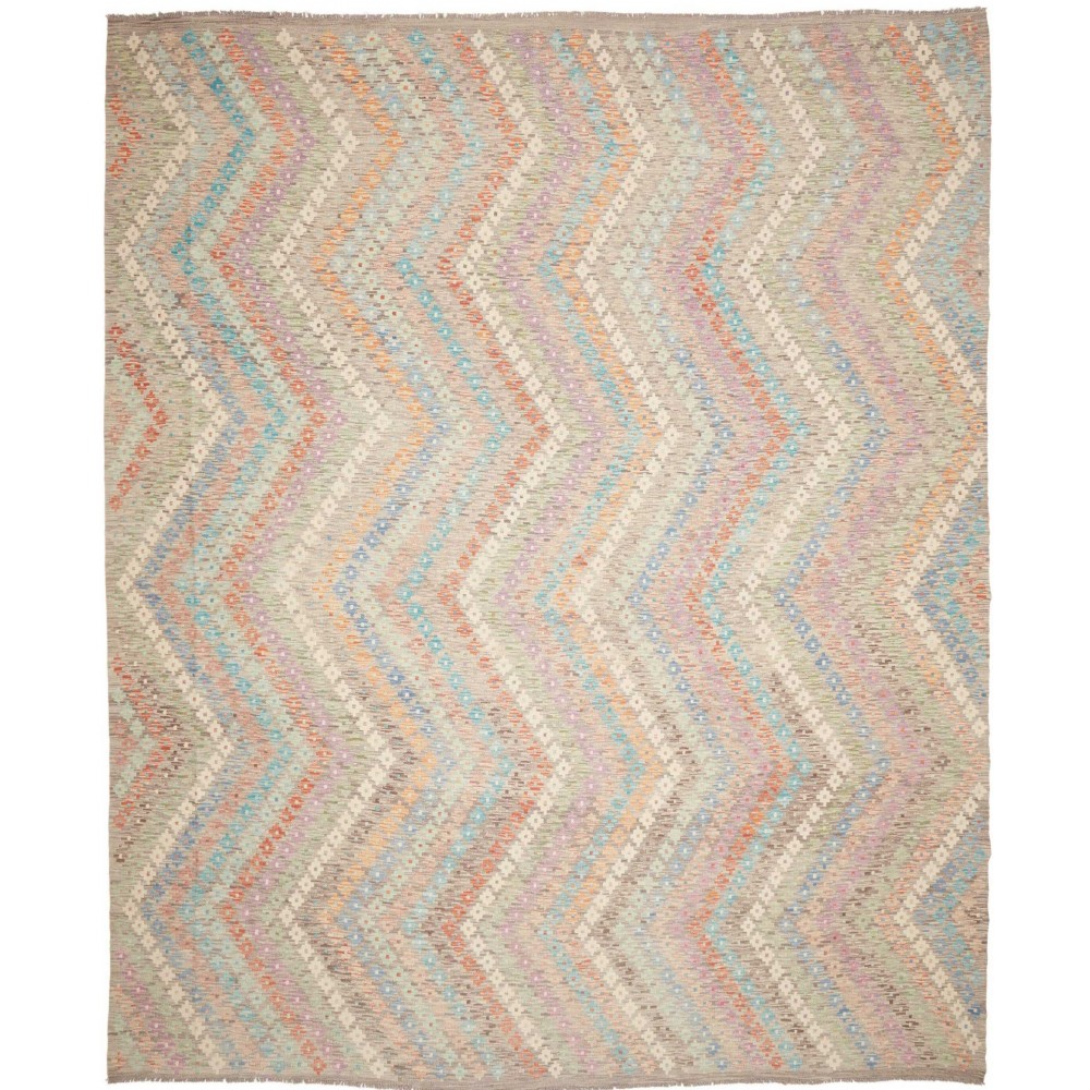 Tappeto Kilim Afghanistan beige marrone 323x390