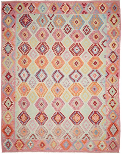 Tappeto Kilim Afghanistan marrone 300x384