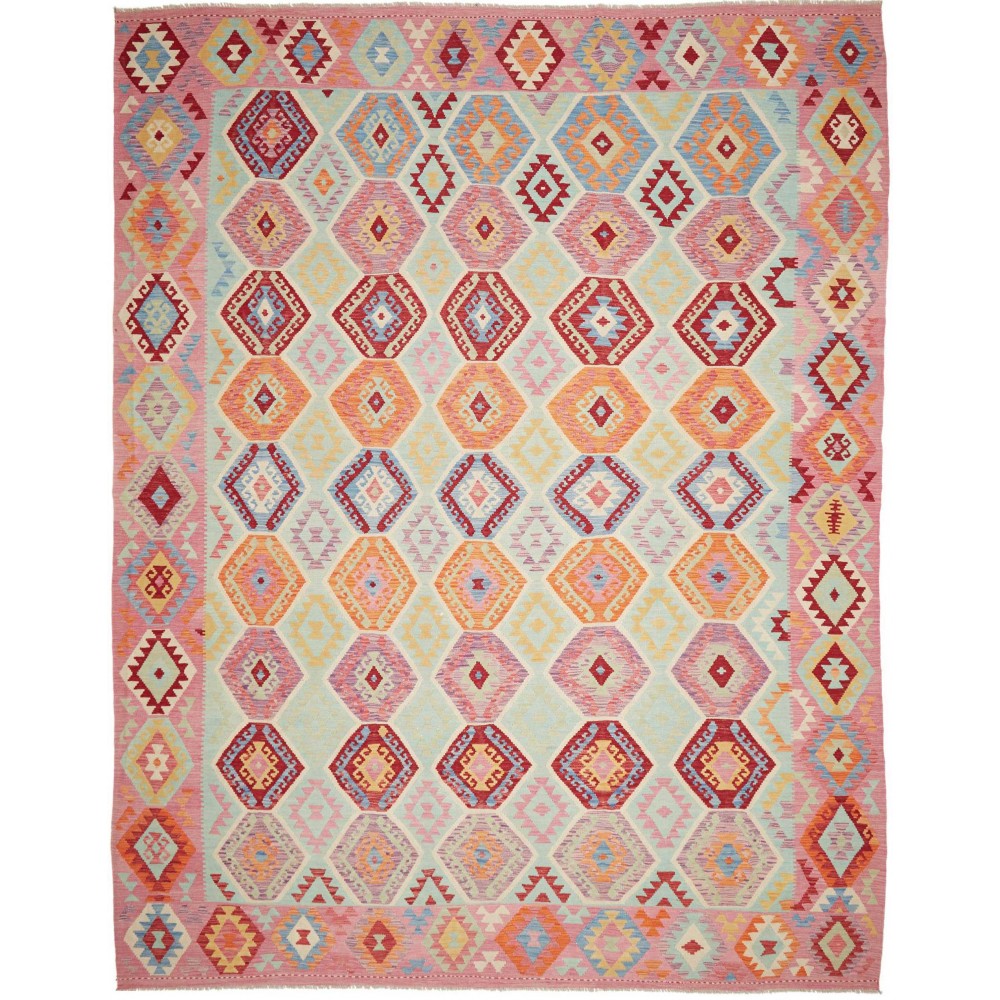 Tappeto Kilim Afghanistan marrone 300x384