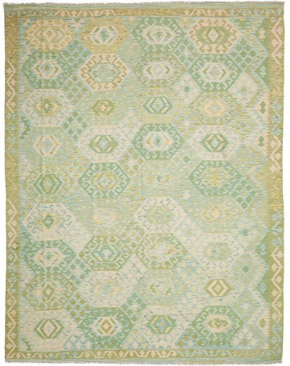 Tappeto Kilim Afghanistan marrone bianco 257x336