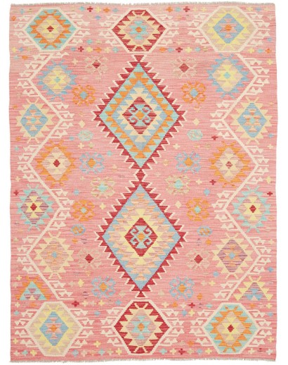 Tappeto Kilim Afghanistan marrone 252x339