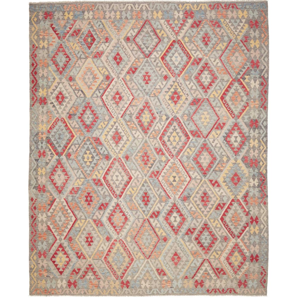 Tappeto Kilim Afghanistan marrone 307x383