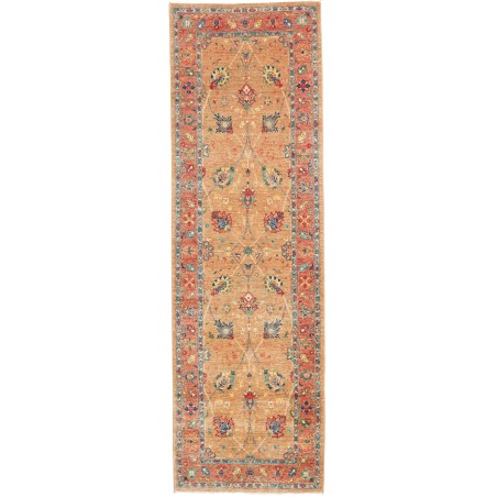 Tappeto Shahi Fine Pakistan marrone azzurro 82x267