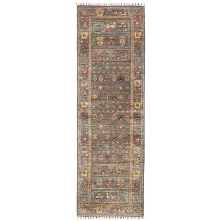 Tappeto Rubin Pakistan bianco azzurro 75x245