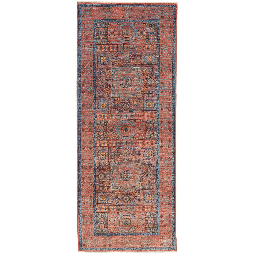 Tappeto Mamlouk Pakistan bianco grigio 79x204