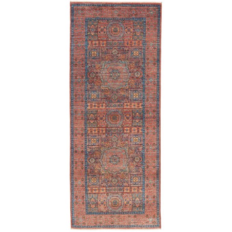 Tappeto Mamlouk Pakistan bianco grigio 79x204