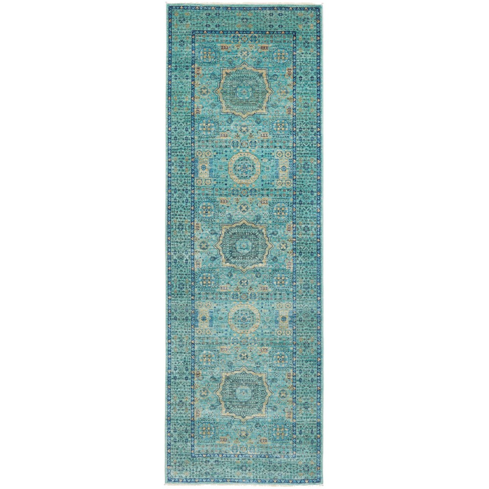 Tappeto Mamlouk Pakistan grigio beige 80x248