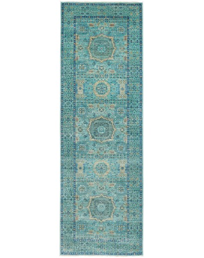 Tappeto Mamlouk Pakistan grigio beige 79x248