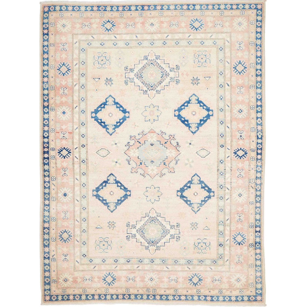 Tappeto Kazak Afghanistan bianco 148x201