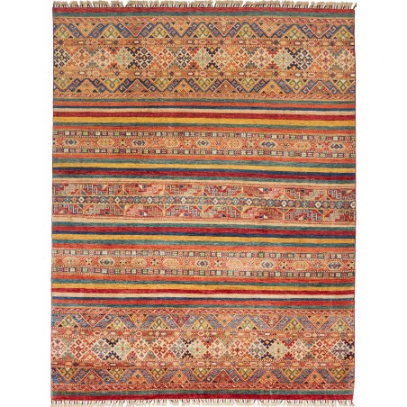 Tappeto Samarkand Pakistan arancione grigio 252x294