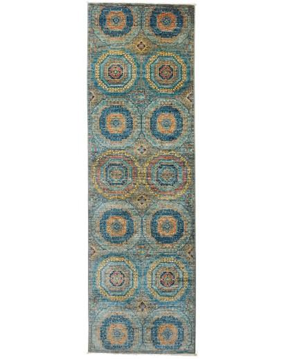 Tappeto Mamlouk Pakistan bianco 80x255