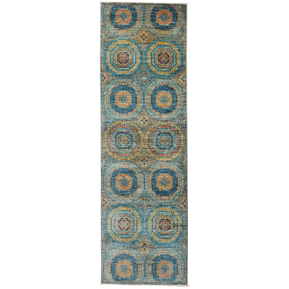 Tappeto Mamlouk Pakistan bianco 80x255