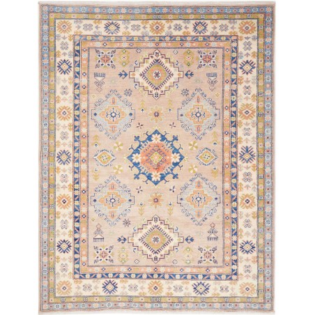 Tappeto Kazak Afghanistan beige giallo 153x199