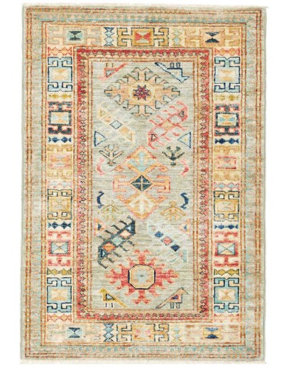 Tappeto Kazak Fine Pakistan marrone beige 63x93