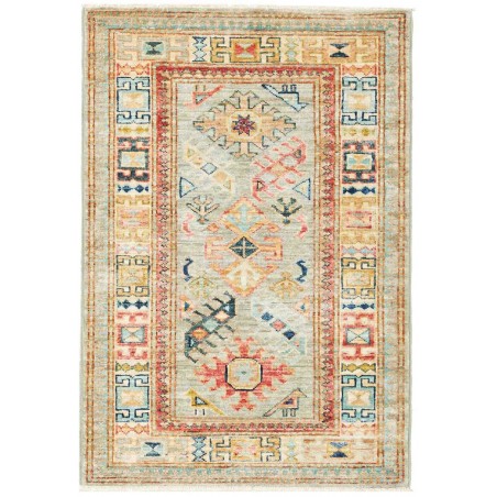 Tappeto Kazak Fine Pakistan marrone beige 63x93
