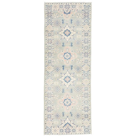 Tappeto Kazak Afghanistan bianco 64x180