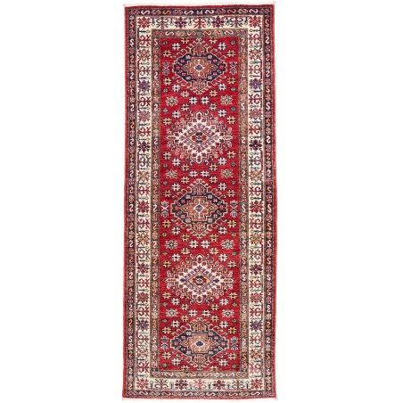 Tappeto Kazak Fine Pakistan marrone grigio 79x205