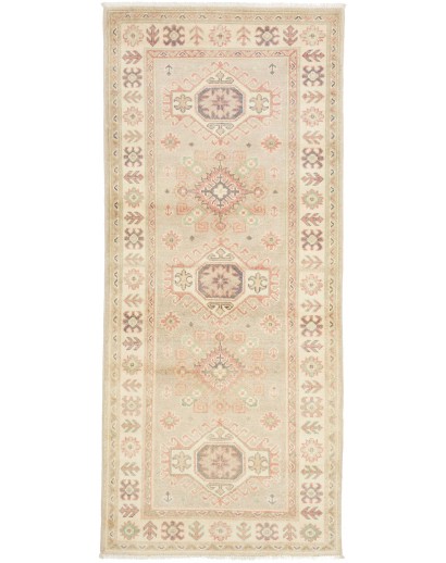 Tappeto Kazak Afghanistan giallo 85x198