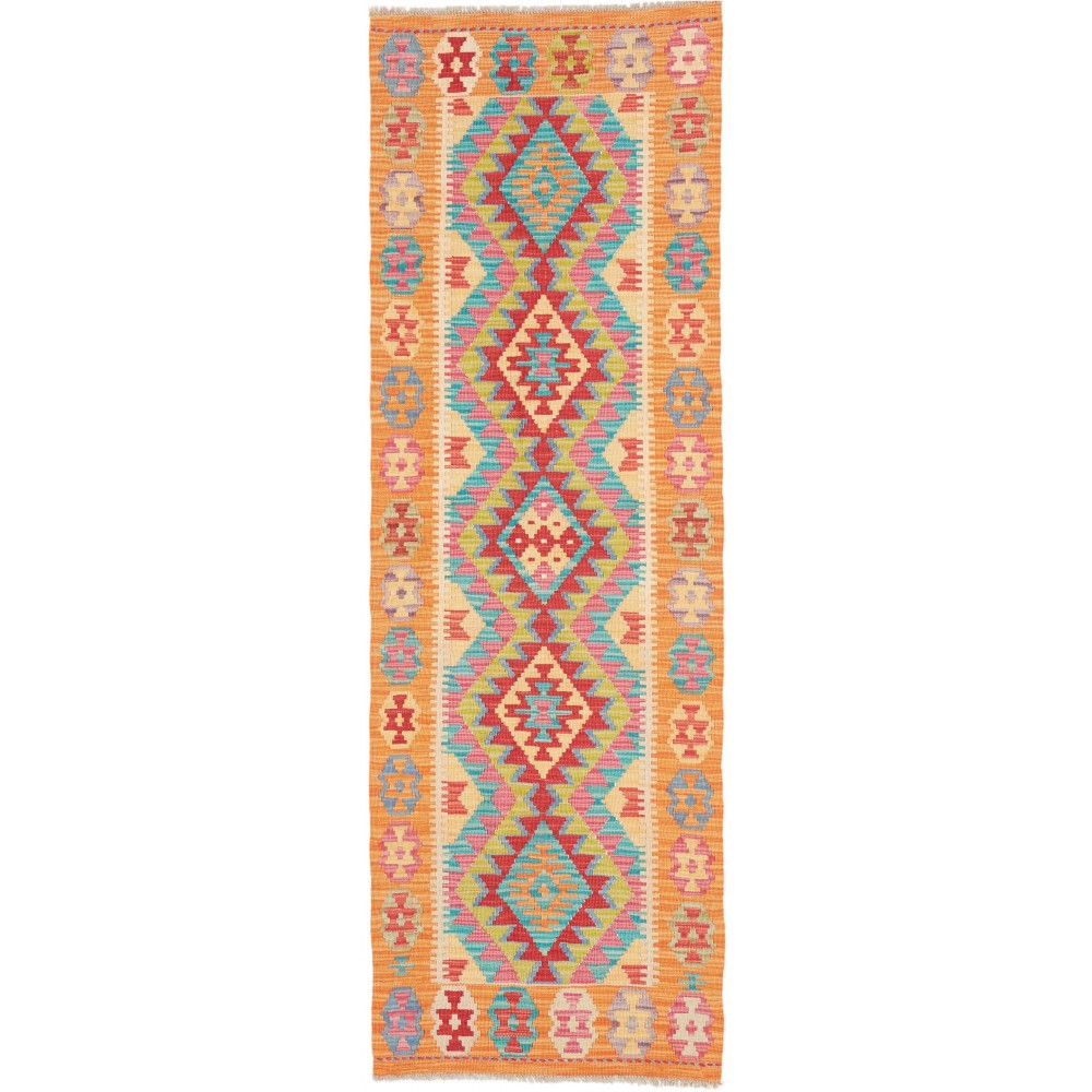 Tappeto Kilim Afghanistan marrone 63x192