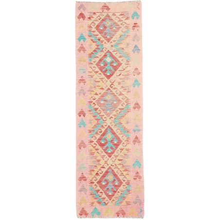 Tappeto Kilim Afghanistan giallo 62x198